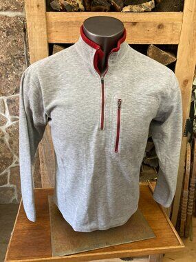 Eastern Mountain Sports EMS 1/4 quarter zip mens medium M thermo base layer wick